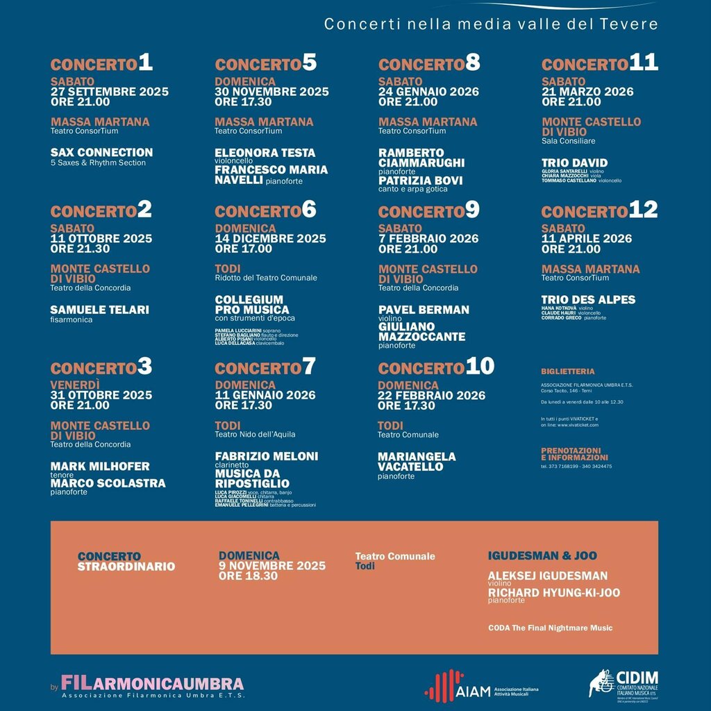 NOTE VERE - Filarmonica Umbra